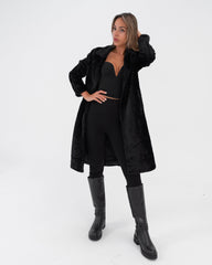 Cappotto giacca donna pelliccia ecologica made in Italy