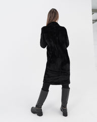 Cappotto giacca donna pelliccia ecologica made in Italy