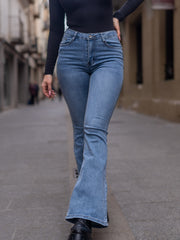 Jeans donna aderente made in italy