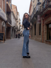 Jeans donna aderente made in italy