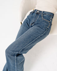 Jeans donna vita alta made in Italy